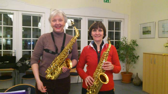 Saxophonistin Karola aus Köpenick